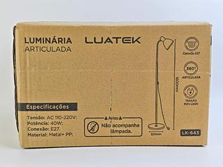 LUMINARIA DE MESA ARTICULADA LUATEK