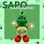 SAPO, ANIMAIS COM LUZ E SOM FROG MUSIC DANCING