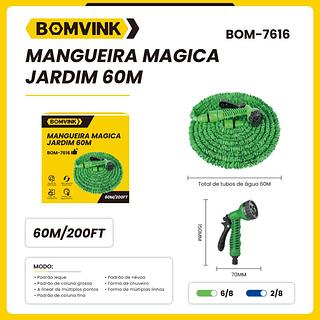 MANGUEIRA MAGICA JARDIN 60M BOMVINK
