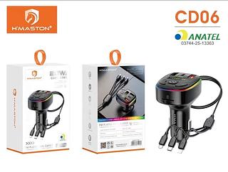 FM PLAYER PARA CARRO 20W CABO 3 EM 1 HMASTON