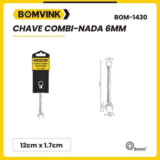 CHAVE COMBINADA 6MM BOMVINK