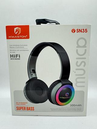 FONE DE OUVIDO SUPER BASS TRUE RGB HMASTON