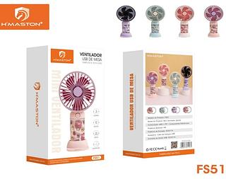 VENTILADOR USB MESA HMASTON