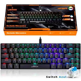 TECLADO MECANICO RGB LEHMOX