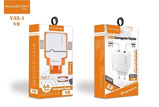 CARREGADOR TURBO 36W H'MASTON PRO