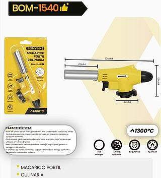 MAÇARICO PORTIL CULINARIA BOMVINK