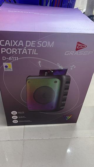 CAIXA DE SOM PORTÁTIL GRASEP