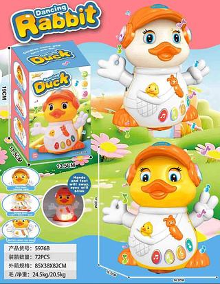 BRINQUEDO ANIMAIS DANCING DUCK 3+AGES NO.5976B