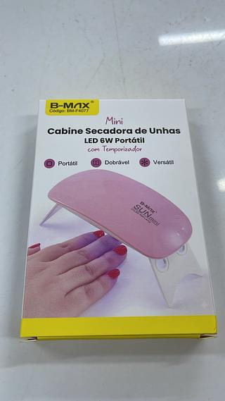 CABINE SECADORA DE UNHAS LED 6W PORTATIL B-MAX