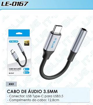 CABO DE AUDIO 3.5MM IT-BLUE