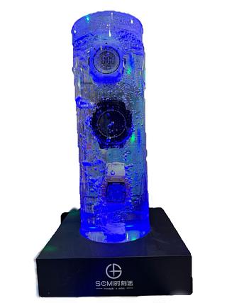 EXPOSITOR DE RELOGIO DE PULSO A PROVA DÁGUA 2 PEÇAS