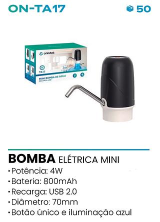 MINI BOMBA DE AGUA RECARGA USB ONISTEK