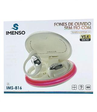 FONES DE OUVIDO SEM FIO COM V5.4 IMENSO