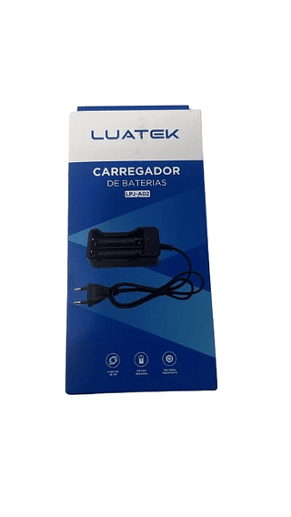 CARREGADOR DE BATERIAS LUATEK
