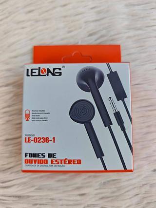 FONE DE OUVIDO ESTEREO LELONG
