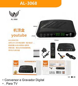 CONVERSOR DIGITAL TERRESTRE ADAPTADOR DE TV ALTOMEX
