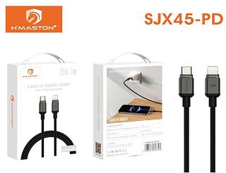 CABO DE DADOS TURBO TIPO-C PARA LIGHINING 27W 1M H'MASTON