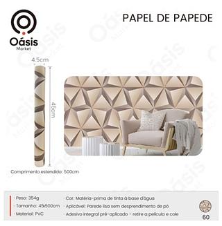 PAPEL DE PAREDE 45*500CM OÁSIS MARKET