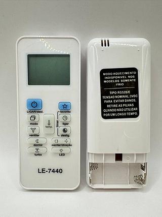 CONTROLE REMOTO AR CONDICIONADO PARA CARRIER LELONG