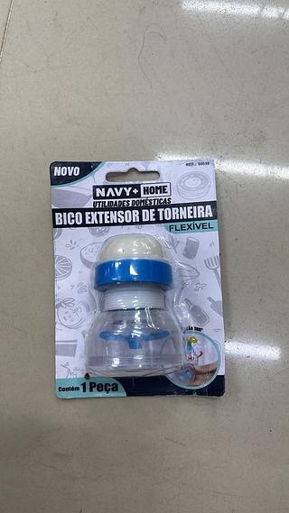 BICO EXTENSOR DE TORNEIRA FLEXIVEL NAVY+HOME