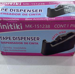 DISPENSADOR DE FITA ADESIVA DE MESA (PORTA-DUREX) MINITIKI