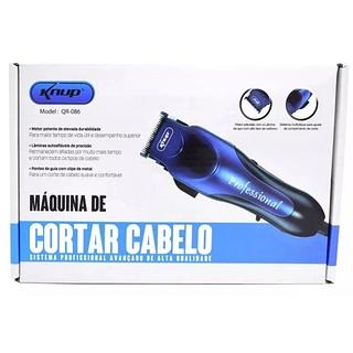 MAQUINA DE CORTAR CABELO KNUP PROFISSIONAL