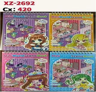 LIVRO COM ADESIVOS TZC COMEX
