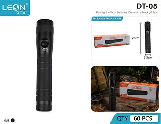 LANTERNA TATICA MILITAR LUZ FORTE LEON GTS