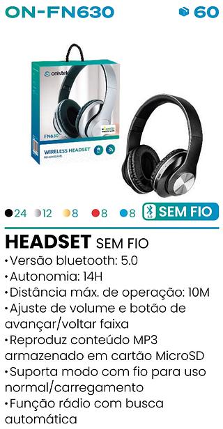 FONE DE OUVIDO SEM FIO ONISTEK
