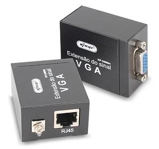 EXTENSOR DE SINAL VGA REDE ATE 60M 1080P KNUP