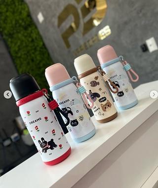 GARRAFA TÉRMICA INOXIDÁVEL 304 500ML TOMATE