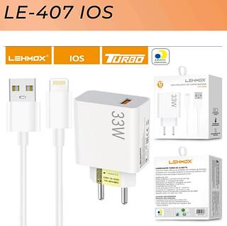 33W CONJUNTO DE CARREGADORES LEHMOX