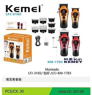 MAQUINA DE CORTAR CABELO PROFISSIONAL KEMEI