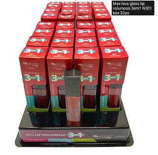 GLOSS LIP VOLUMOSO 3EM1 LOVE