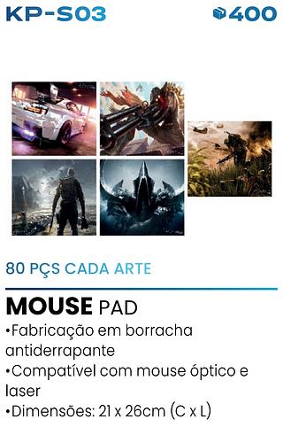 MOUSE PAD SIZE:21X26CM KNUP