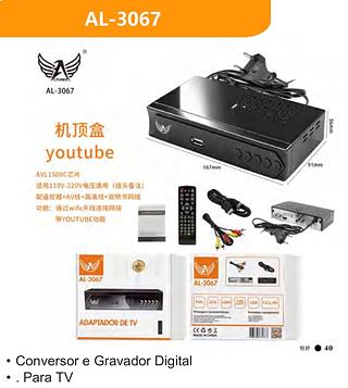 CONVERSOR DIGITAL TERRESTRE ADAPTADOR DE TV ALTOMEX