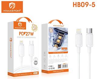 CABO DE CARREGAMENTO PD27W TIPO-C+IOS H'MASTON