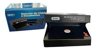 DETECTOR DE CÉDULAS E DOCUMENTOS KNUP