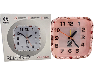 RELOGIO DE MESA PONTUAL OASIS