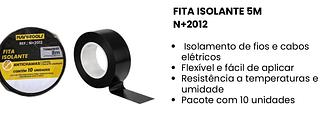 FITA ISOLANTE ANTI-CHAMAS VINIL NAVY+PRO