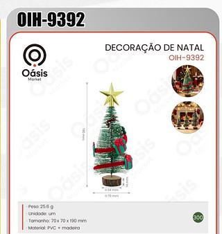 DECORAÇÃO DE NATAL OÁSIS