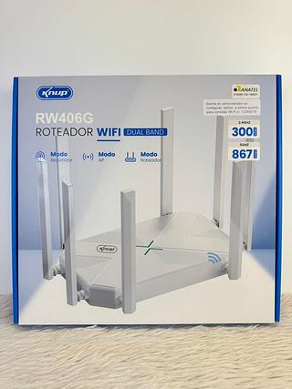 ROTEADOR WIFI DUAL BAND KNUP