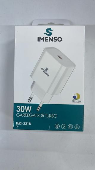 CARREGADOR TURBO 30W FONTE IMENSO