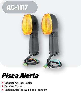 PISCA MOTO YBR 125 FACTOR ATEC