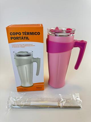 COPO TERMICO PORTATIL 760ML CAPACIDADE