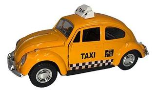 CARRINHO DE FERRO TAXI FUSQUINHA DE FERRO MOOMEX