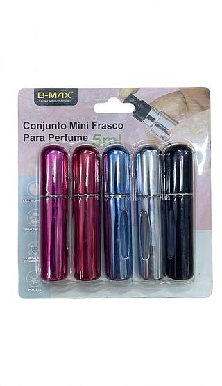 CONJUNTO MINNI FRASCO PARA PERFUME 5ML B-MAX