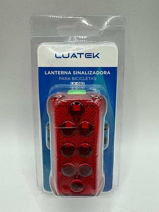 LANTERNA SINALIZADORA PARA BICICLETAS LUATEK