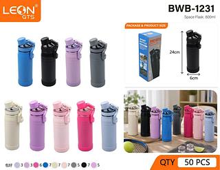 GARRAFA ESPORTIVA 600ML 304 SUS AÇO INOXIDAVEL