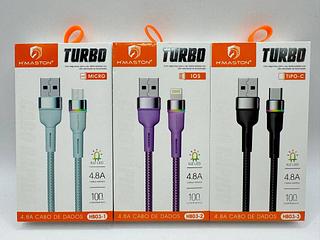 CABO DE DADOS RAPIDO 100CM 4.8A HMASTON